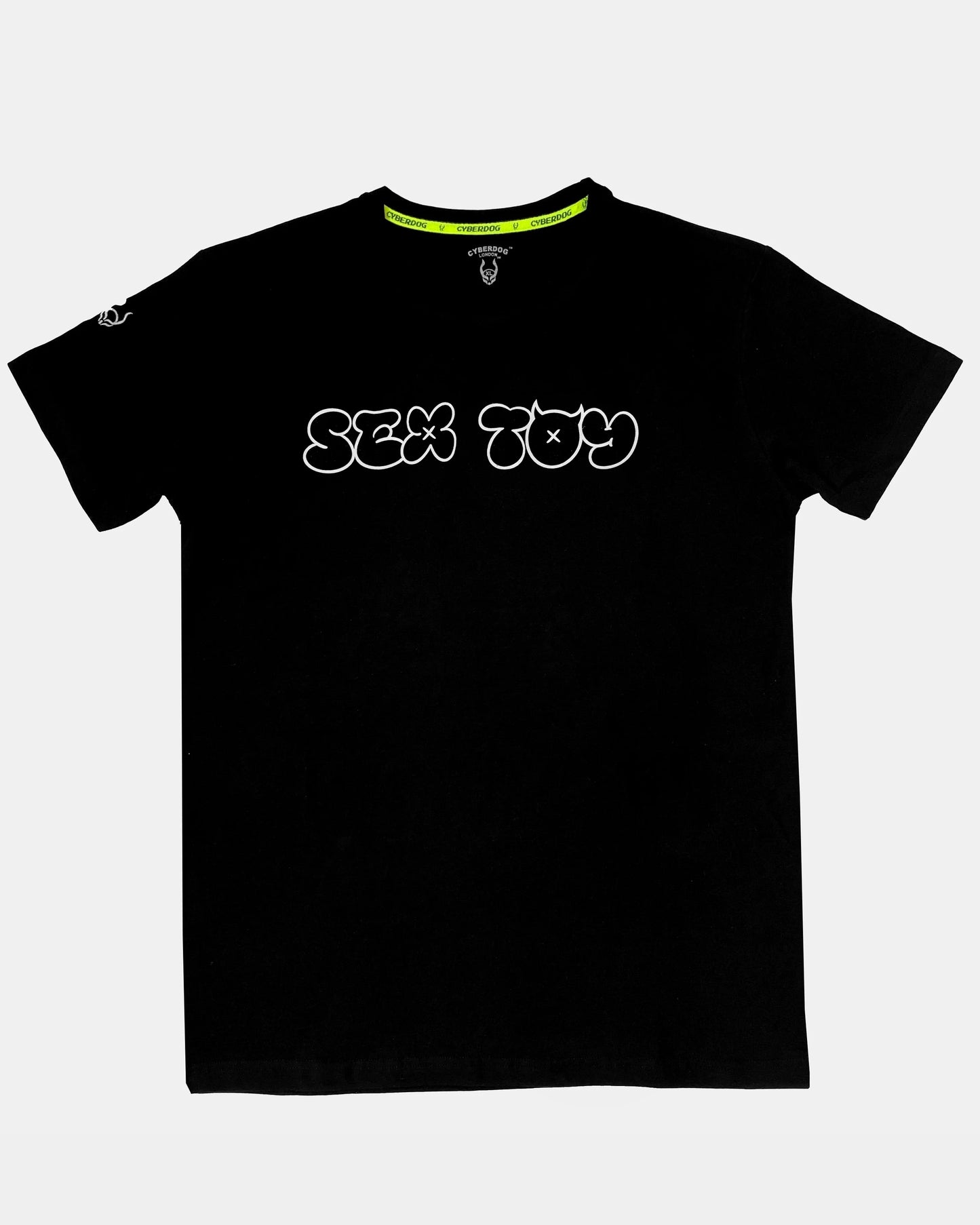SEX TOY T-SHIRT MENS BLACK / WHITE - FUTURE LOVERS
