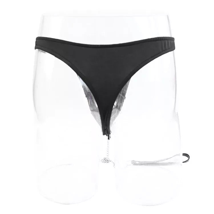 XXX BONDAGE BRIEFS & LEASH