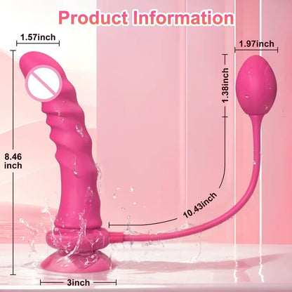 CURVY DILDO STRAP ON