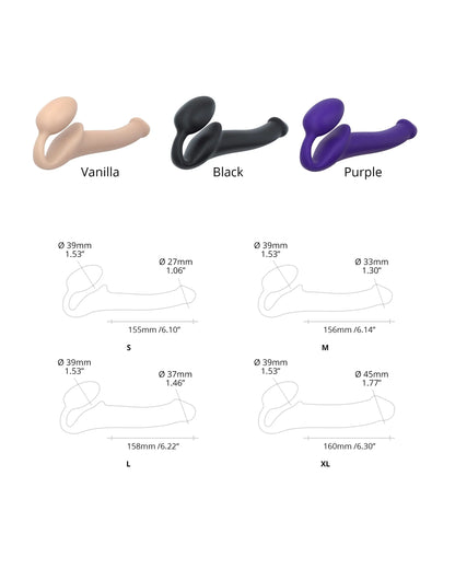 STRAP-ON-ME - SEMI REALISTIC BENDABLE STRAP-ON