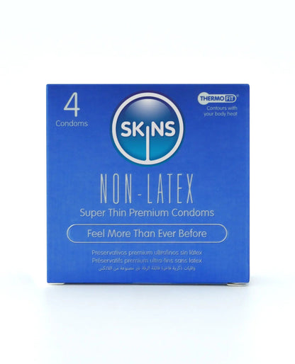 SKINS CONDOMS NON LATEX 4 PACK