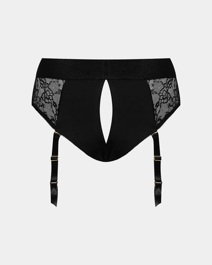 STRAP-ON-ME - HARNESS LINGERIE DIVA BLACK