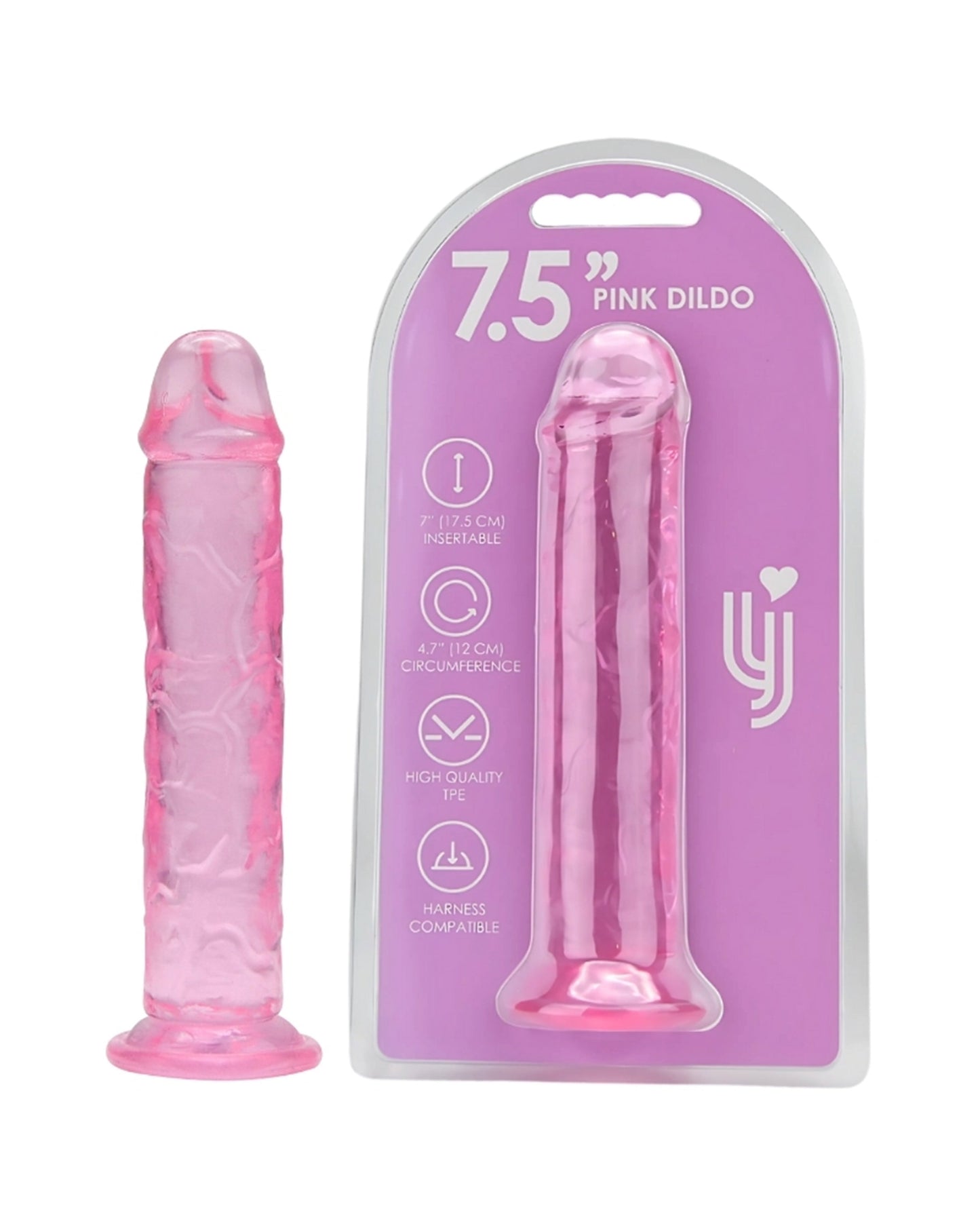 LOVING JOY 7.5 INCH SUCTION CUP DILDO