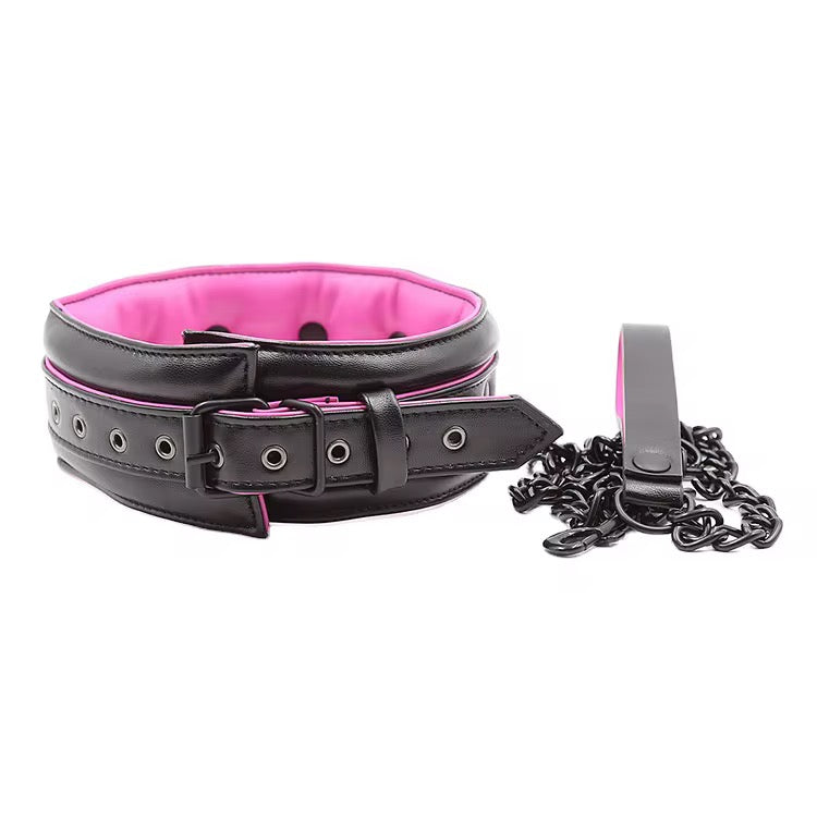 XXX PADDED COLLAR & LEASH