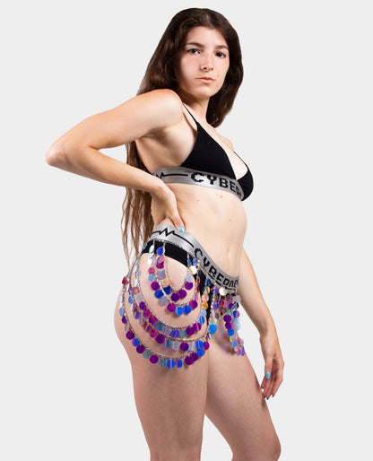 SEQUIN HIP CHAIN - XXX