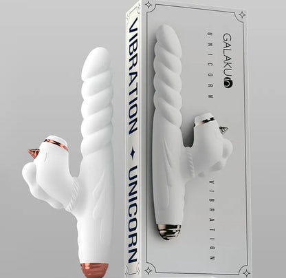 UNICORN VIBRATION VIBRATOR + CLIT SUCKER