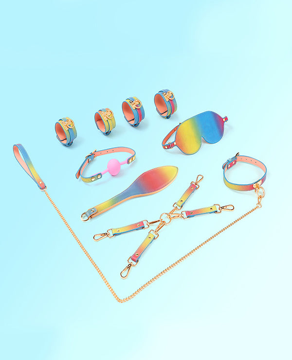 RAINBOW BDSM SET.