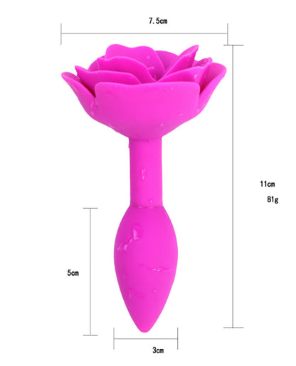 ROSE BUTT PLUG.