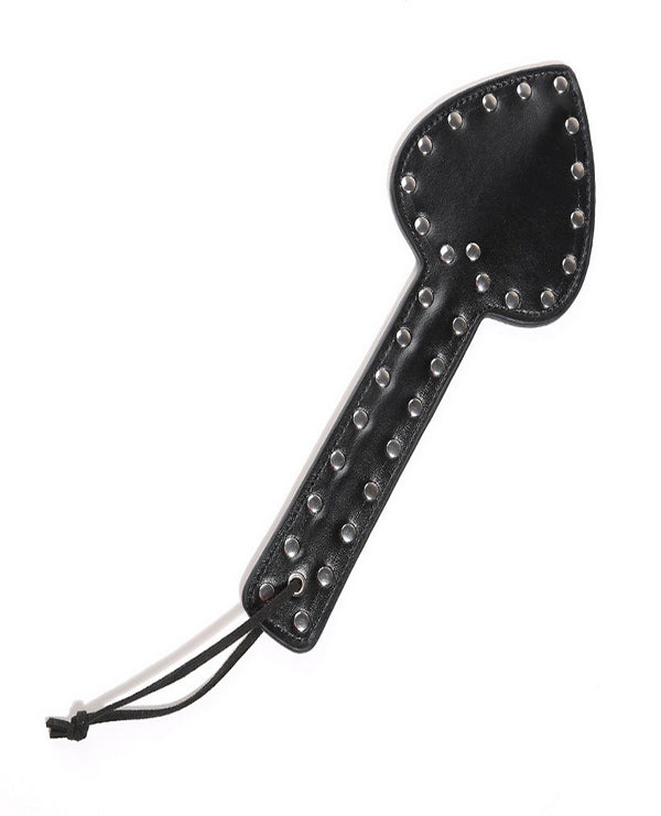 STUDDED HEART PADDLE.