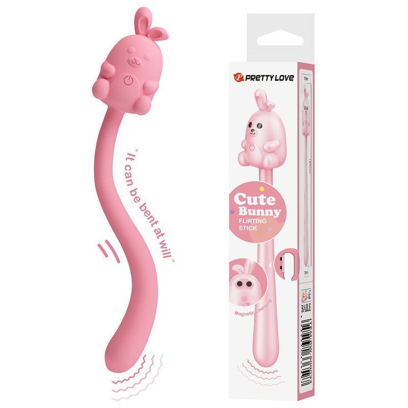 CUTE BUNNY FLIRTING STICK VIBE