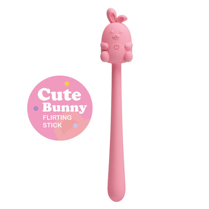 CUTE BUNNY FLIRTING STICK VIBE