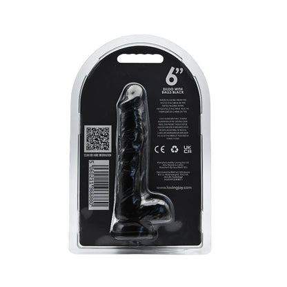 LOVING JOY 6 INCH DILDO WITH BALLS