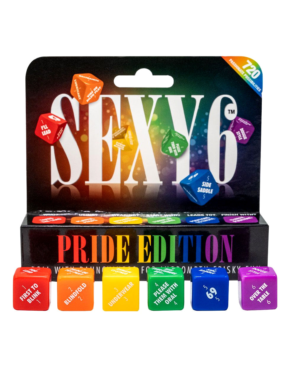 PRIDE SEXY 6 DICE.