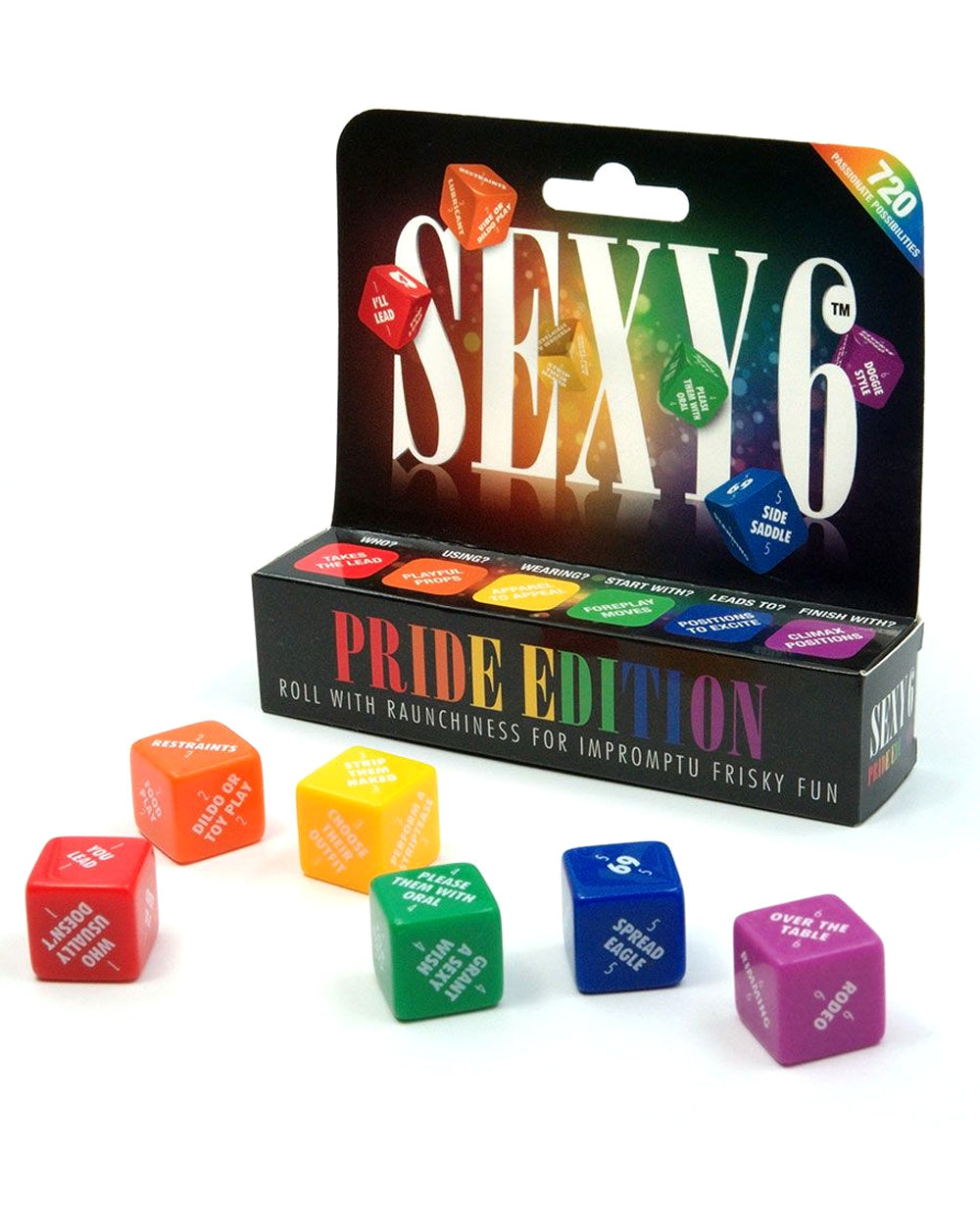 PRIDE SEXY 6 DICE.