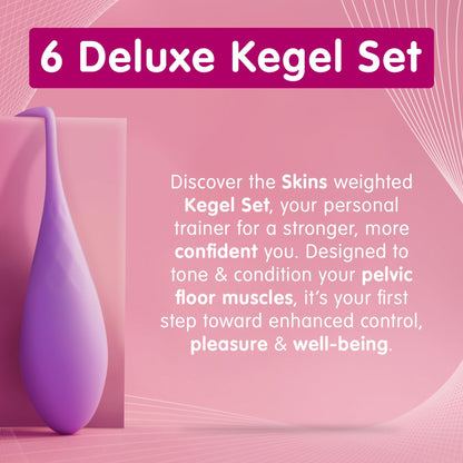 SKINS CARE KEGEL EXERCISE 6PC SET