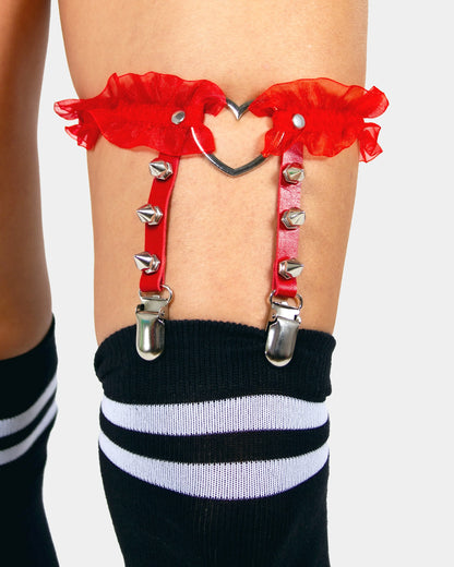 SPIKES N FRILLS SUSPENDER