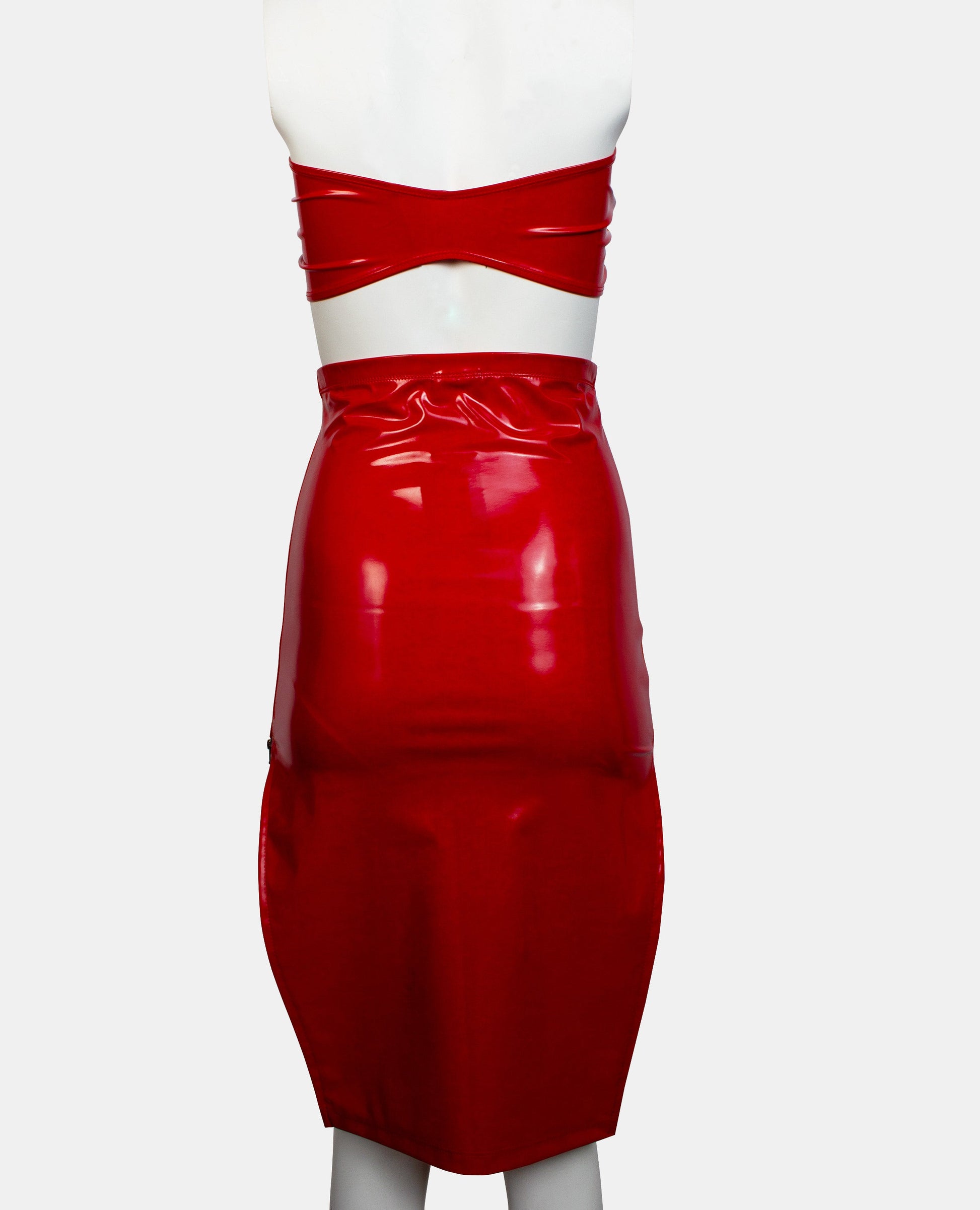 XXX PIN UP SET RED BACK