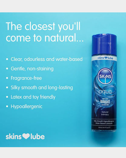 SKINS AQUA WATER BASED LUBRICANT 130ml