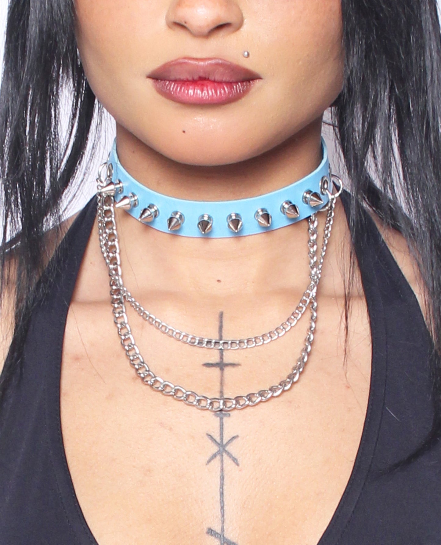 DOG SPIKE SLIM COLLAR