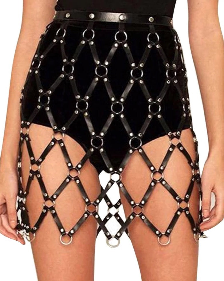 XXX CAGE MINI SKIRT