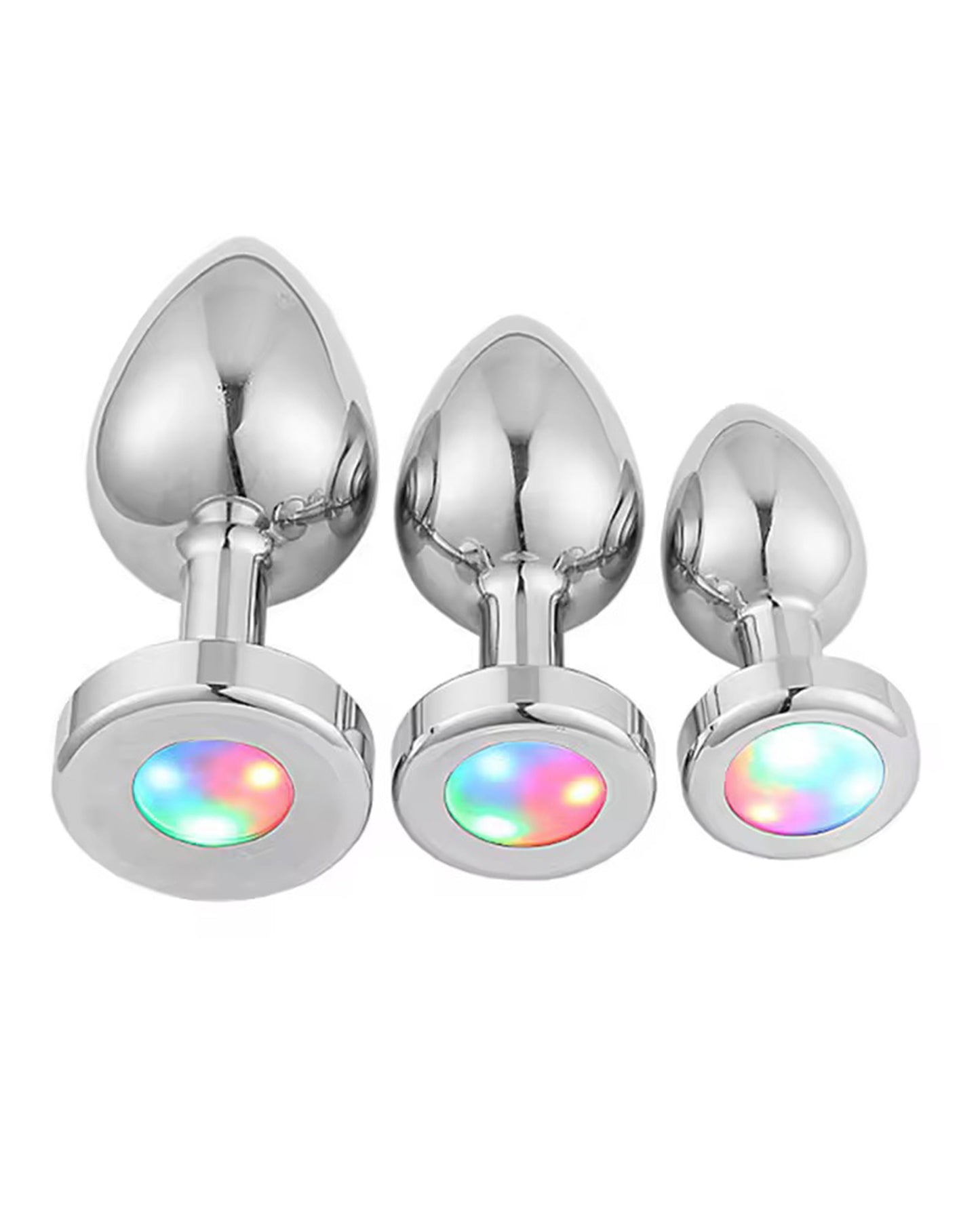LED STAINLESS BUTT PLUG