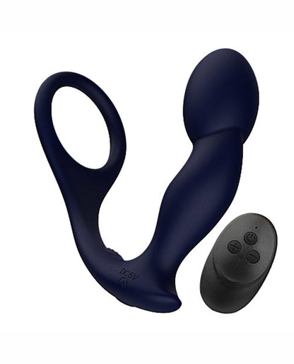 REV-PRO REMOTE CONTROLLED SILICONE PROSTATE MASSAGER WITH RING