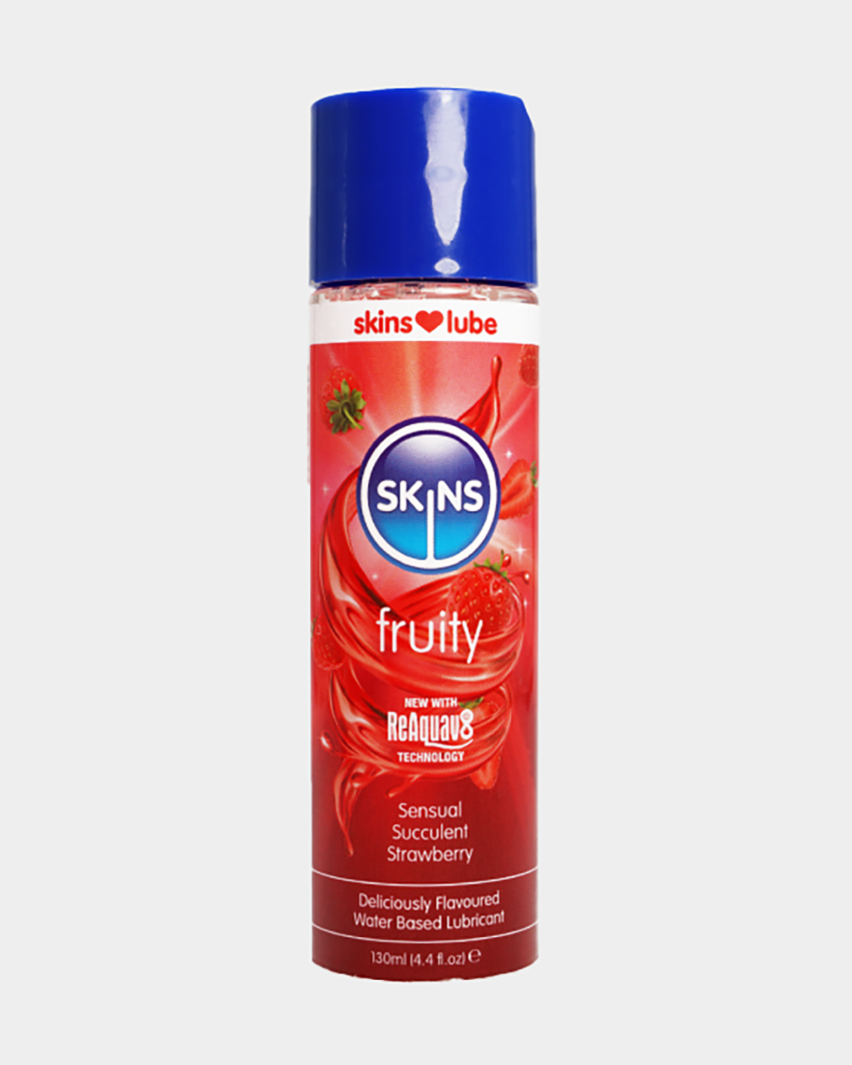 SKINS STRAWBERRY WATER BASED LUBRICANT 130ml