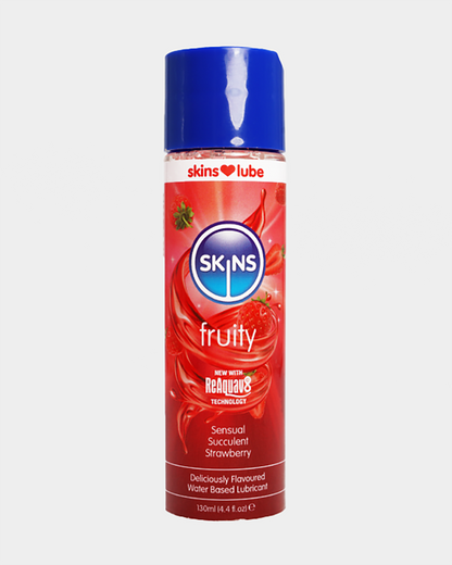 SKINS STRAWBERRY WATER BASED LUBRICANT 130ml