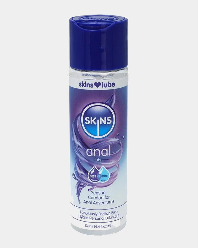 SKINS ANAL HYBRID SILICONE & WATER BASED LUBRICANT 130ml
