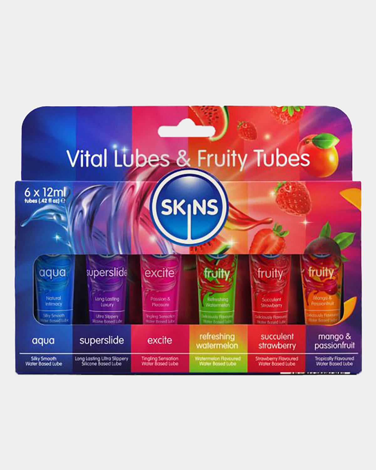 SKINS VITAL & FRUITY 6 PACK 12ml
