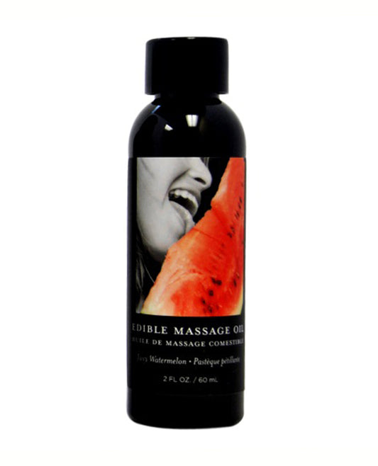 EARTHLY BODY WATERMELON EDIBLE MASSAGE OIL